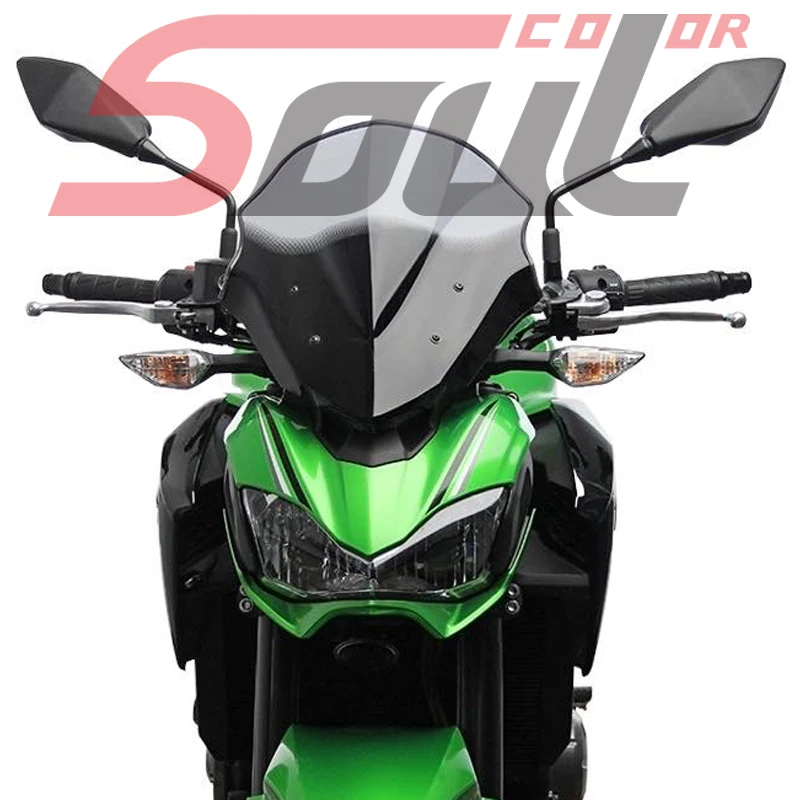 Мотоцикл спортивный козырек на лобовое стекло ветровое стекло Viser подходит для Kawasaki z900 17 до 19 лет