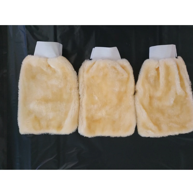 Waterproof Car Wash Microfiber Car Cleaning Auto Care Double-faced Glove Care Detailing Brush Cleaning Never Scrat