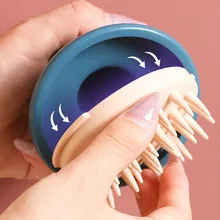 

Silicone Head Body Scalp Massage Brush Silicone Shampoo Brush Hair Washing Comb Shower Brush Bath SPA Massage Brush Hair Brush