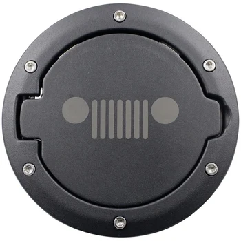 

Gas Tank Cap Cover Fuel Filler Cover Door 4-Door 2-Door for Jeep Wrangler JK & Unlimited 2007-2016 Sport Rubicon Sahara