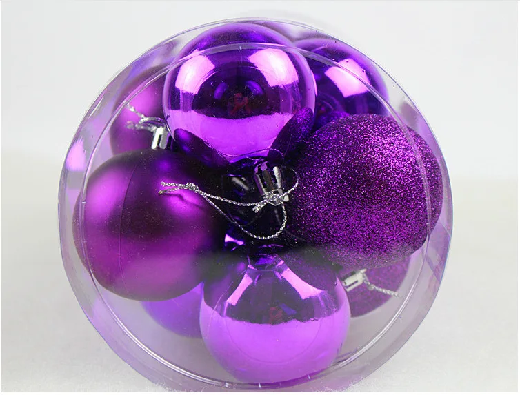 24pcs/lot 40mm Christmas Tree Decor Ball Bauble Xmas Hanging Ball Ornament decorations for Party Birthday Christmas decorations