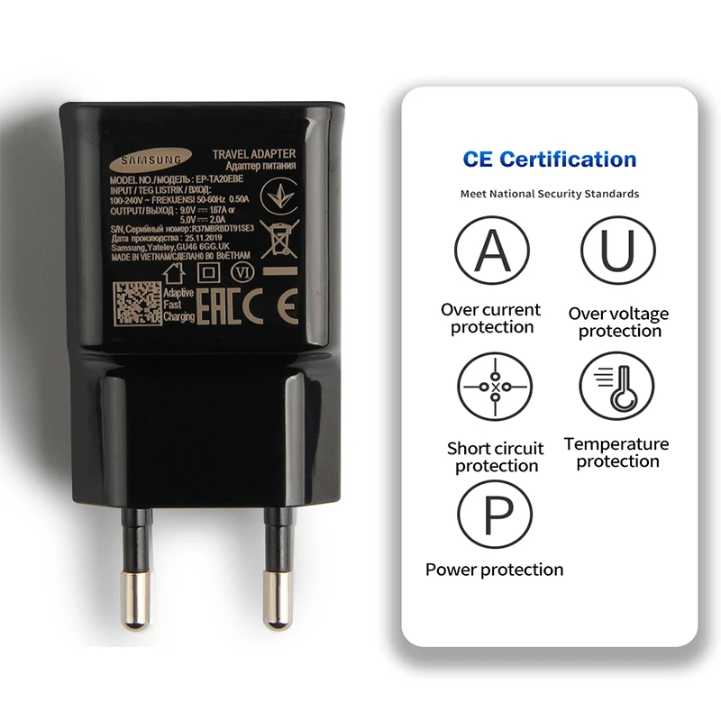 usb c fast charge Samsung Universal Cell Phone Charger Type C 15W For S10 S8 S9 Plus A5 A6 A7 A8 A31 A51 A11 A12  Phone Charger Adapter With Cable 65 watt fast charger