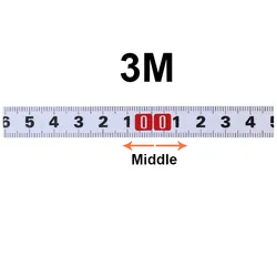 Self - Adhesive Stainless Steel Metric Measuring Tape - Durable, Rust - Proof, and Wear - Resistant (3M - M)