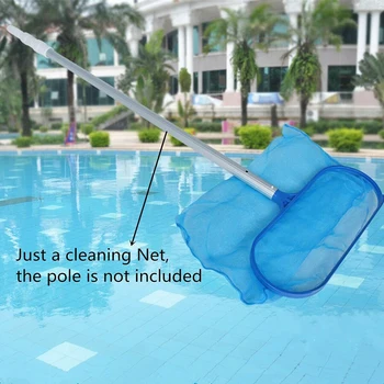 

Leaf Net Skimmer Rake Mesh Cleaning Tool Deep Bag For Swimming Spa Pond Quick-connect Installation Cleaning Net