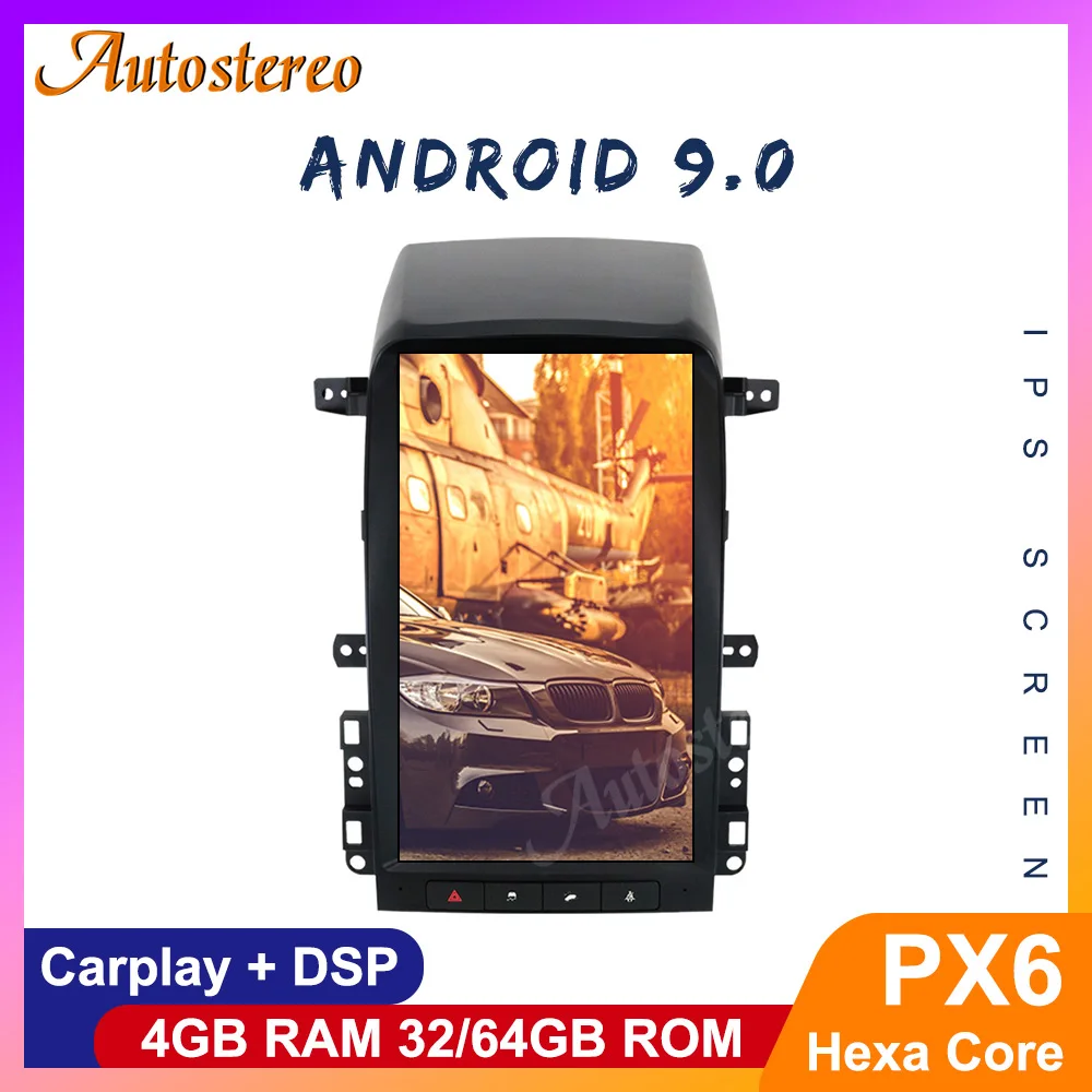 Tesla Stijl Andriod9.0 PX6 Auto Gps Navigatie Voor Chevrolet Captiva 2007-2012 Auto Radio Autoradio Multimedia Speler Carplay Dsp Tesla Stijl Andriod9.0 PX6 Auto Gps Navigatie Voor Chevrolet Captiva 2007-2012 Auto Radio Autoradio Multimedia Speler Carplay Dsp
