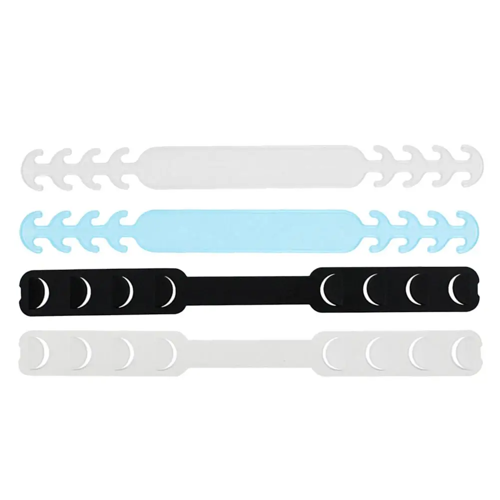 10pcs Gear Adjustable Anti-Slip Mask Ear Grip Extension Hook -Respirator Lanyard Hook Masks Holder Accessories Relief Painful - Famidy.com