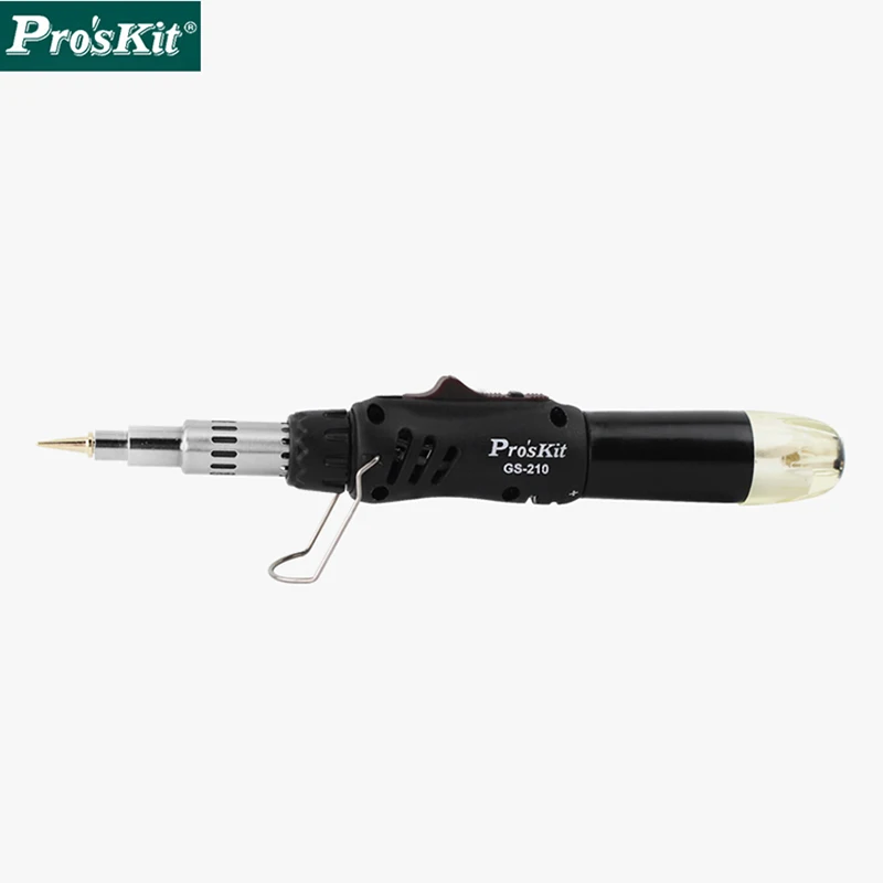 

Removable gas soldering iron Proskit GS-210 automatic ignition soldering hot blow gas torch welding auto repair service tool