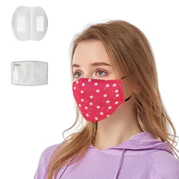 

2020 New 5Pcs Adult Kids PM2.5 Mouth Mask Geometric Pattern Anti-Fog Washable Face Cover