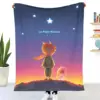 size Le Petit Prince Blanket High Quality Flannel Warm Soft Plush on The Sofa Bed Blanket Suitable