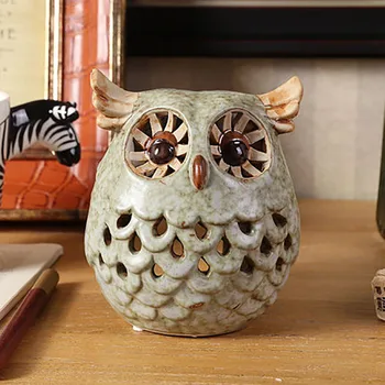 

European Creative Owl Candle Holders Christmas Decorations Home Lantern Decoration Lanterne Candlestick Wedding Decoration 5X122