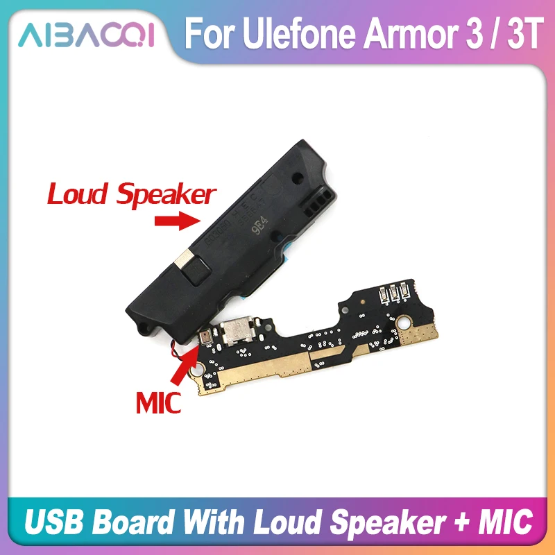 AiBaoQi новый оригинальный usb штекер Порты и разъёмы заряд доска + громкоговоритель