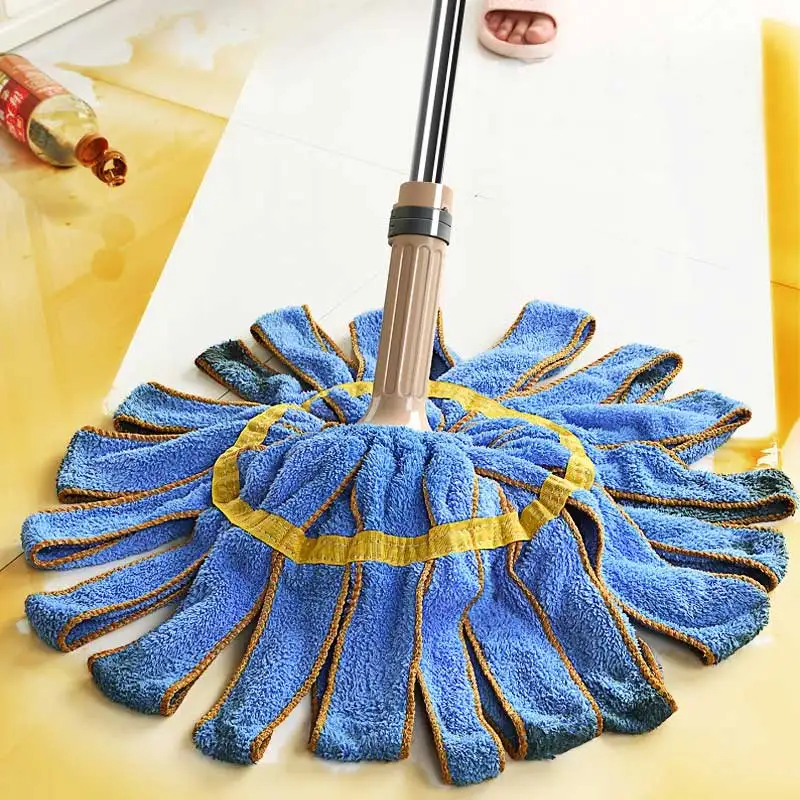 

JOYBOS Self-Twisting Water Mop Floor Mop Rotating Dust Push Flat Mop Water-Absorbent Household Free Handwash Wet Dry Mop JBS17