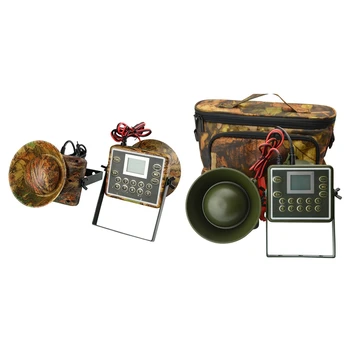 

60W Speakers Hunting Decoy Waterproof Duck Bird Caller Sounds Trap Hunting Bird Device Mp3 Birds Player Army Green Color