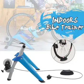 

Indoor Exercise Bike Trainer Magnetic Resistance Bicycle Trainer Cycling Trainer Stand Roller Fitness Station For 24-27lich 700c