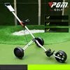 Best Seller PGM Portable Golf Car Collapsible Push-pull Golf Bag Car QC002 4000072193563
