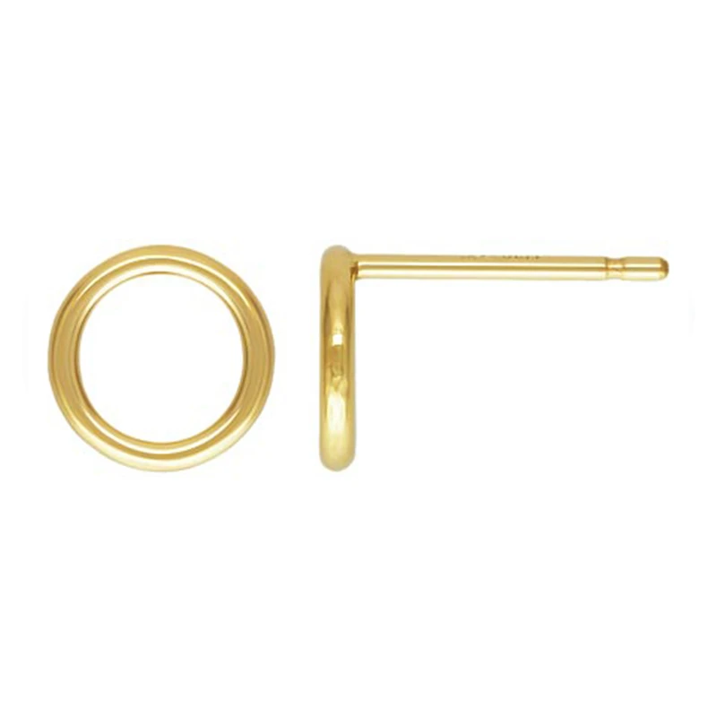 14K Gold gefüllt 7MM/10MM/15MM Kreis Ohrringe Gold Schmuck Gold gefüllt Ohrstecker Brincos Pendientes Ohrringe Boho Ohrringe – Detail 15