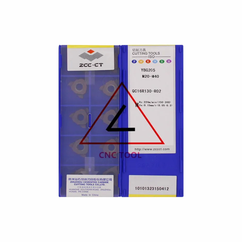 

QC16R130-R02 YBG205 10pcs Original CHINA ZCCCT Cutting Tool