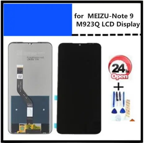 ЖК-дисплей для MEIZU-Note 9 M923Q Note детали замены бесплатные инструменты ЖК-дисплея Mei zu