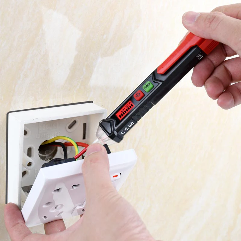 

ZONGJI Intelligent Non-contact Pen Alarm AC Voltage Detector Meter Tester Pen Voltage Sensor Tester