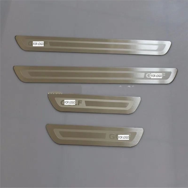 Car Styling For Golf 4 Mk4 Accessories Door Sill Strip 5 Mk5 Interior Trim Guard Protector Stickers | Автомобили и мотоциклы