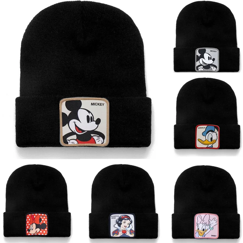 Mickey Minnie Donald Beanie High 