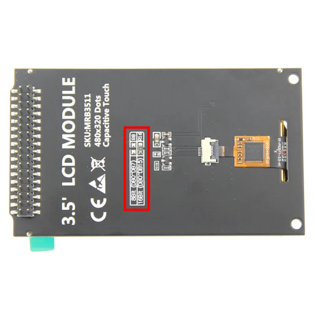3.5inch LCD MODULE-Capacitive Touch HD 320X480 TFT display Diy Kit Full Viewing Angle LCD Module Display Screen