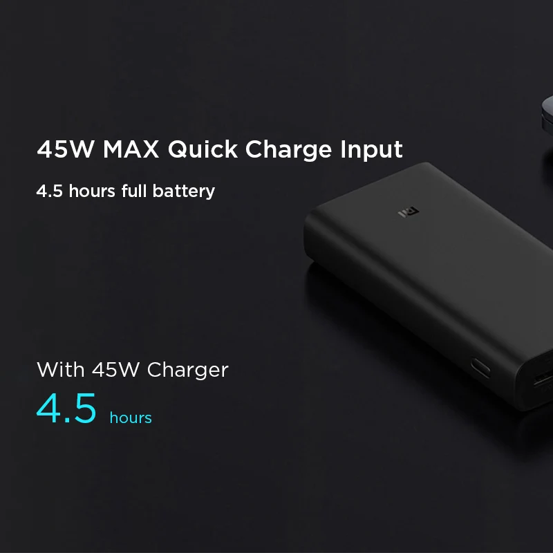 Xiao mi PB2050ZM mi power Bank 3 20000 мАч супер вспышка 50 Вт Максимальная Быстрая зарядка usb type C портативный внешний аккумулятор 20000 повербанк