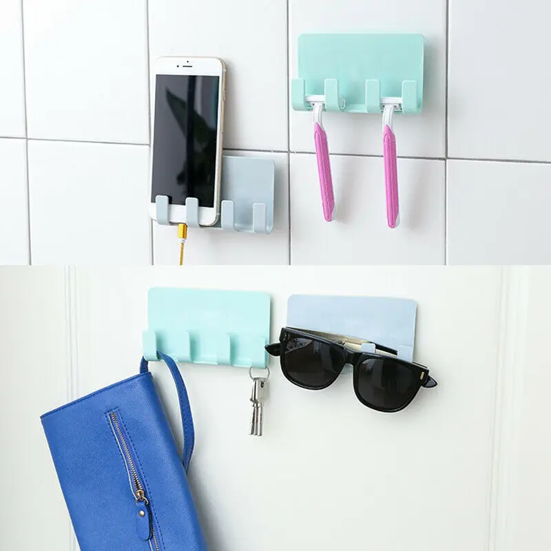 4 цвета держатель для зарядки мобильного телефона настенной стойки настенный