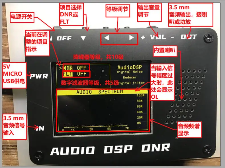 Audio DSP Rauschunterdrückung DNR Digitalfilter SSB Radio YAESU ICOM +