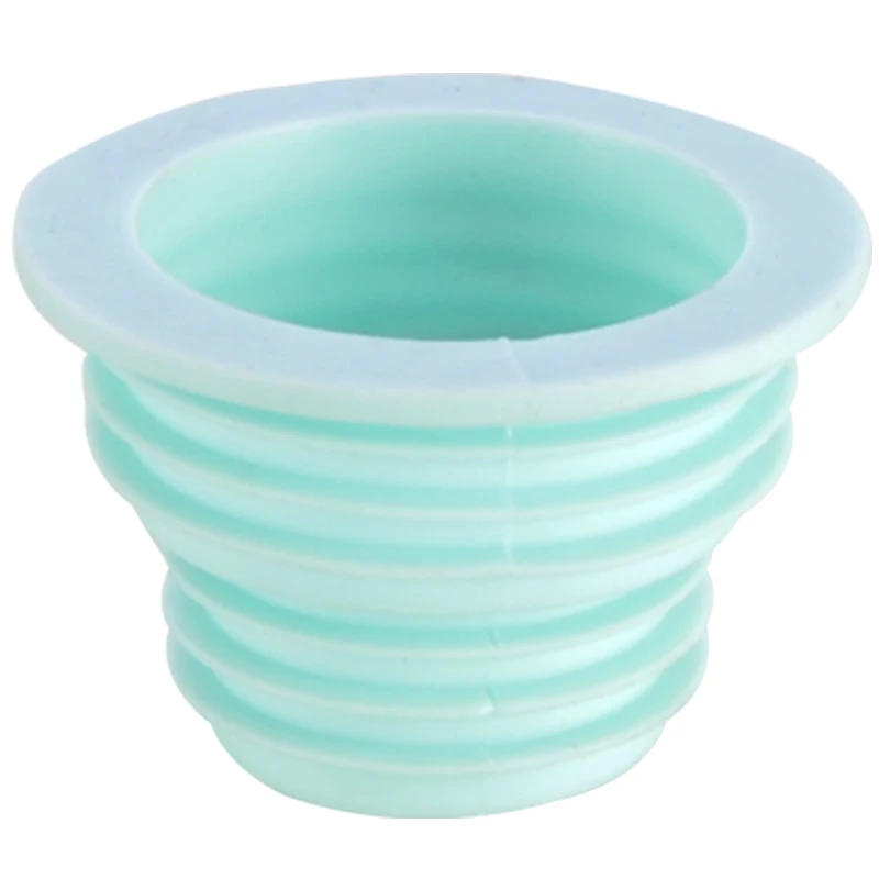 Bathroom Sink Sealing Plug Bathroom wash basin sink pipe deodorant sealing ring decorative cover 40/50/75 silicone plug anti-return water and insect