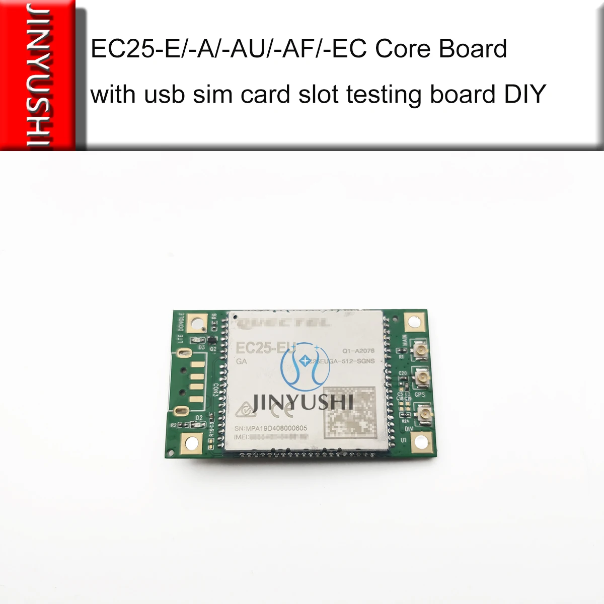 Board com Usb Slot para Cartão Placa de Teste Kit de Teste Quectel Core Ec25-j Faça Você Mesmo Placa Evb Ec25-v Ec25 Sim Eg25-g - Imagem 3