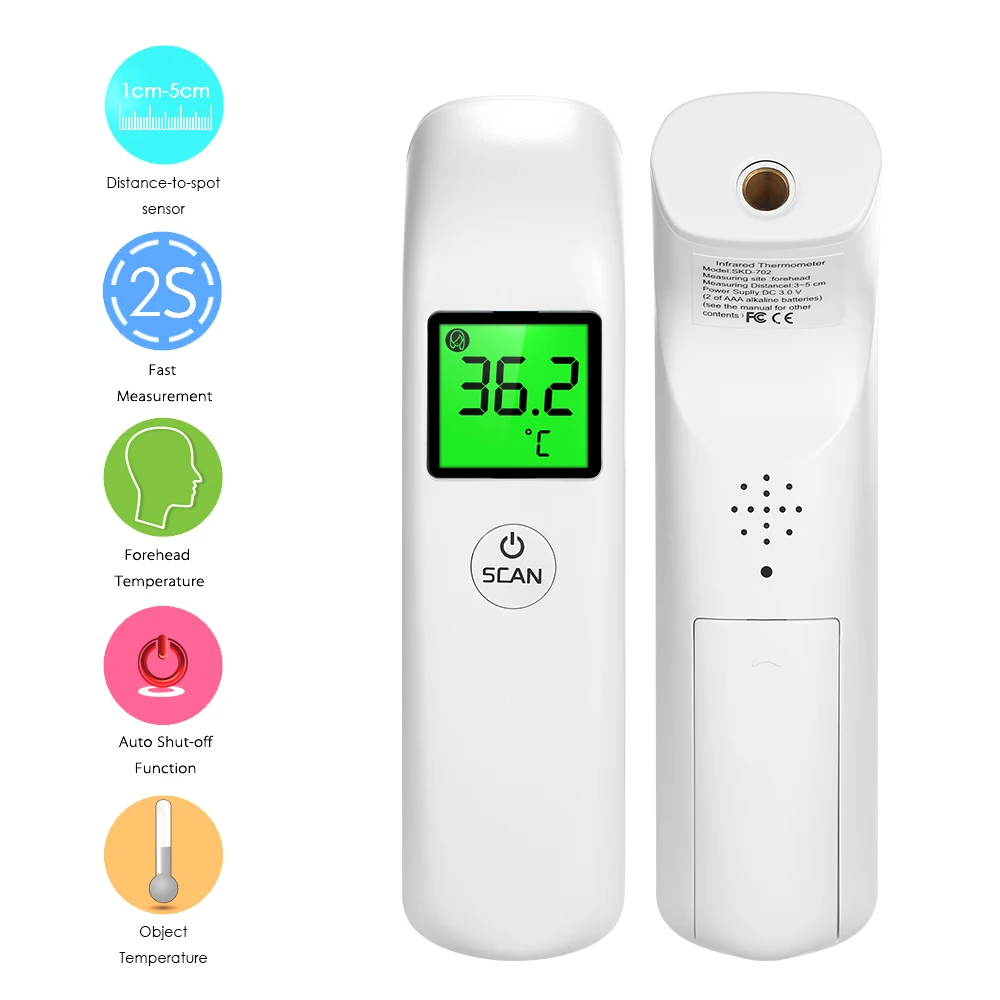 In Stock professional Digital Thermometer Infrared Non-contact Thermometer Fever IR