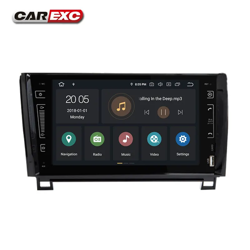 Flash Deal Android 9.0 Octa Cores Car DVD Player Stereo System For Toyota Sequoia Tundra  Multimedia GPS Radio Navigation 2