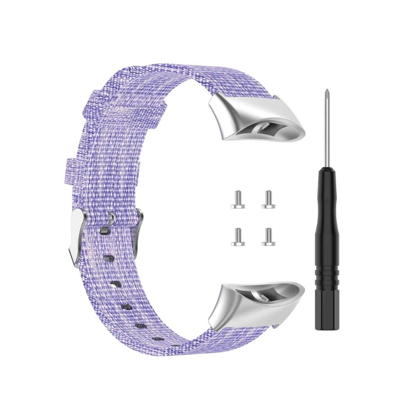 Cinturino Da Polso In Nylon Di Ricambio Per-Garmin Forerunner 45 45S Swim 2
