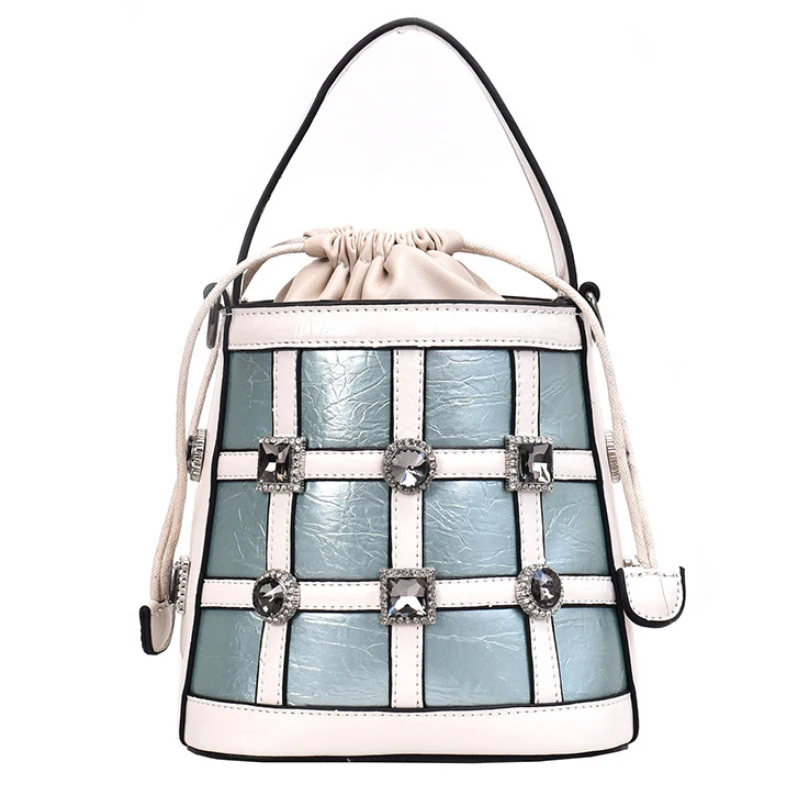 

FLAME HORSE Fashion Show Bag Women Bags PU Leaather Female Bucket Bag Women Shoulder Bags