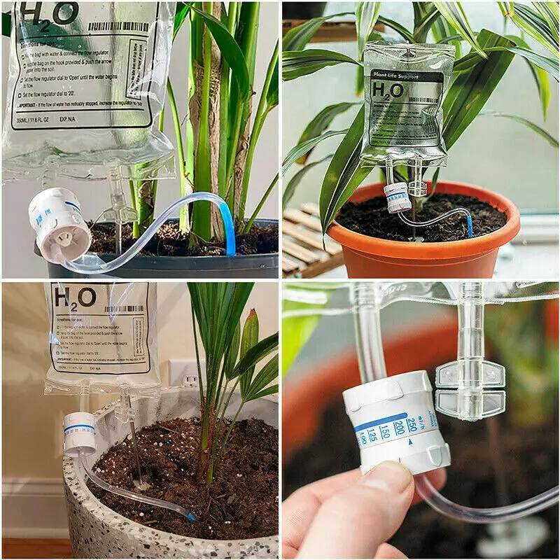 350ml Lazy potted plants watering Plant Life Support Drip Home Flower Waterers Irrigatio Automatic Watering System | Дом и сад