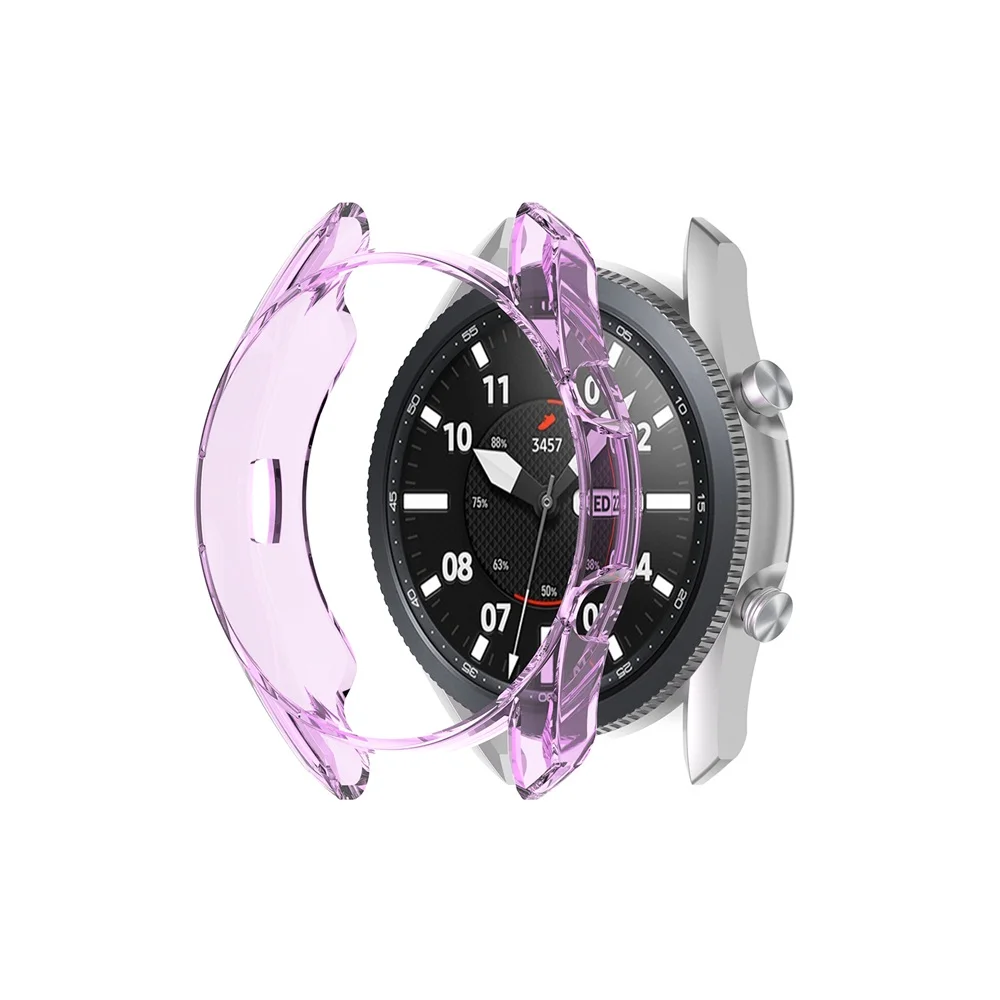Чехол для часов Мягкий защитный чехол из ТПУ прозрачный экран Samsung Galaxy Watch 3 41 мм 45