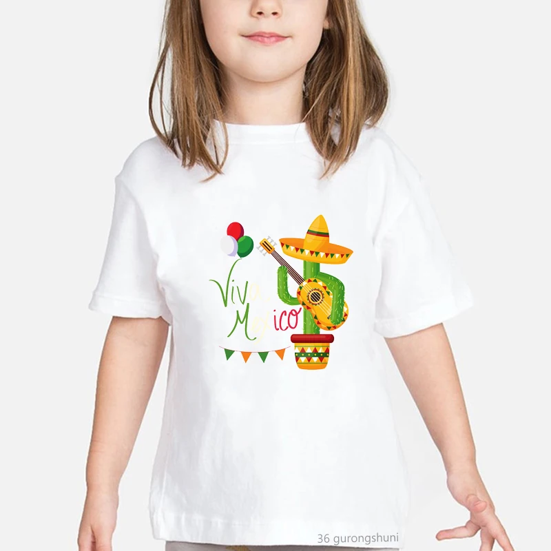 Cinco De Mayo Cactus Viva messico stampa bambino abbigliamento per