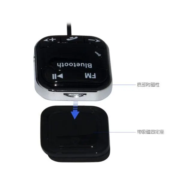 Hands-free Call Dual USB зарядное устройство BT760 Bluetooth Автомобильный MP3-плеер fm-передатчик