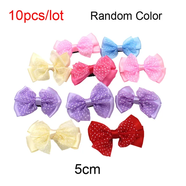 pawstrip 10pcs/lot Start Pet Dog Hairpin About 2cm Small Puppy Cat Hair Clips Pet Hair Accessories Dog Hair Grooming 4