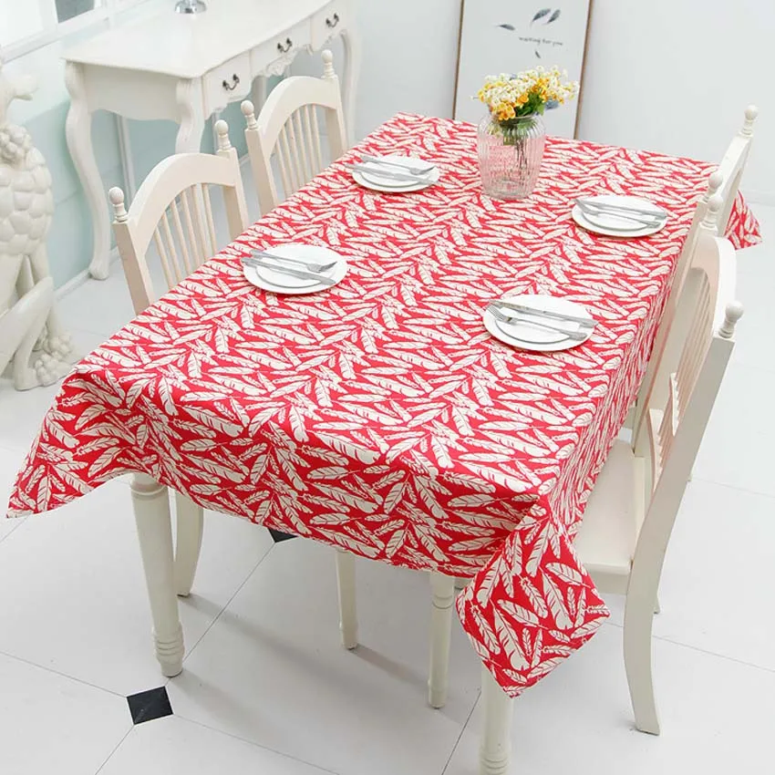

Simple Feather Modern Table Cloth Soft Table Cover Adiabatic Home Decorative Tablecloth Background Cloth Manteles Toalha De Mesa