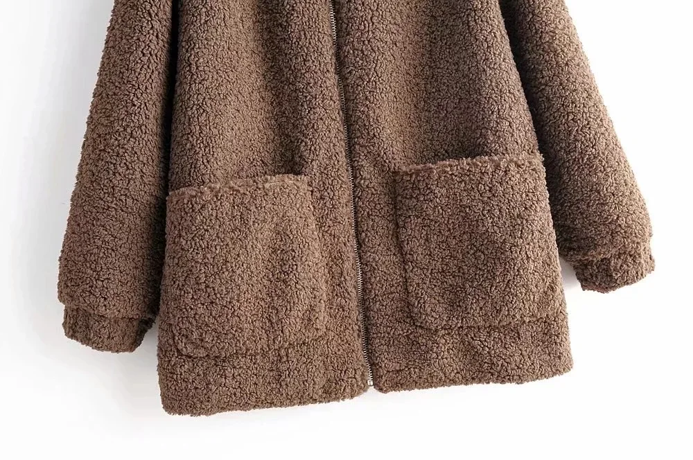 

2019 Autumn And Winter New Style fang yang gao Wool Coat Western Style Casual Warm Thick Cotton-padded Clothes