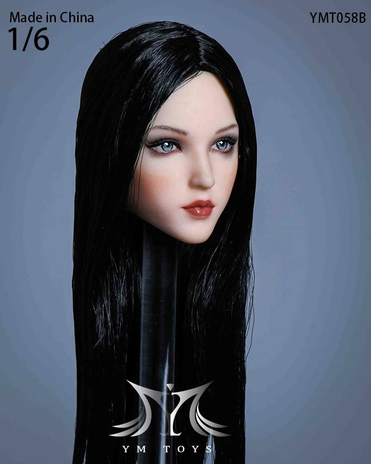 YMTOYS YMT017A 1/6 Scale Female Head Sculpt fit for 12" Action Figure 