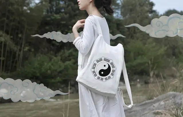 Высококачественные даосские сумки из хлопка и льна, сумки для боевых искусств кунг-фу, сумки для монахов шаолин, сумка для тайцзи, рюкзак - Цвет: pattern 2
