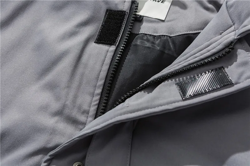 Yi dao Vintage 19 Japanese-style Retro Stand Collar Cotton-padded Clothes Men's Winter Trend Loose-Fit Multi-pockets Workwear Ca