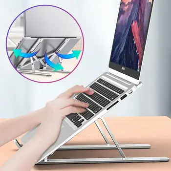 

Portable Laptop Stand Foldable Suporte Notebook Stand Holder For Macbook Pro Air Tablet Holder Standing desk For bed
