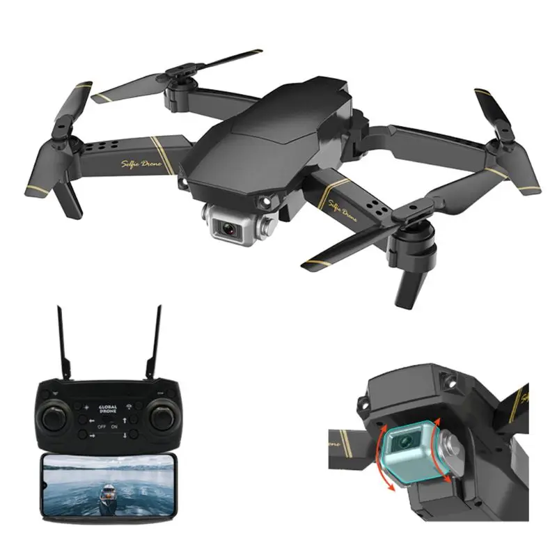 GD89 wifi FPV 1080P HD камера с режимом поддержания высоты складной Радиоуправляемый Дрон RTF2.4GHz технология с технологией анти-помех