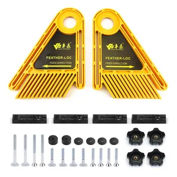 

Featherboard, Featherboard, Double Featherboards Feather Loc Board for Table Saws Band Saws Router Tables Fences Tools Miter