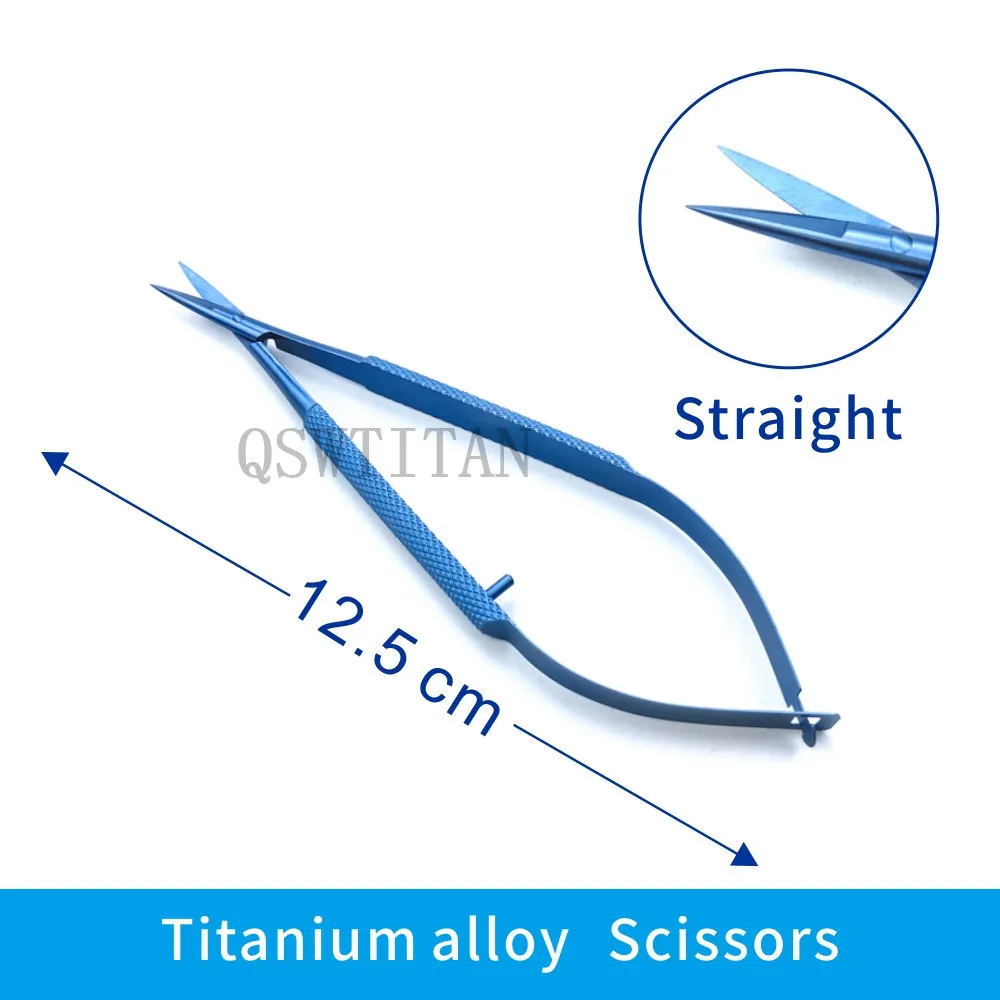 Medical Ophthalmic Micro Cornea scissors Pet Veterinary Surgical Instruments Supplies ophthalmic microsurgical scissors ophthalmic surgical instruments