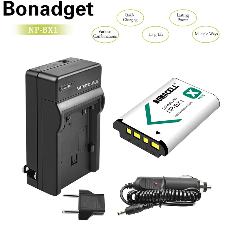 Bonadget 3,6 V NPBX1 Замена для sony NP-BX1 детали sony Cyber-Shot DSC-RX100 HX300 WX300 HDR-AS100V HDR-AS30V HDR-AS100VR Камера Батарея